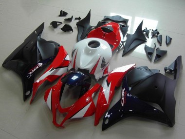 Shop 2009-2012 Honda CBR600RR Motorcycle Fairings - White Red Dark Blue Glossy Black