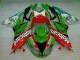 2009-2012 Kawasaki ZX6R Motorcycle Fairings - Green White Red Black Blue Motocard