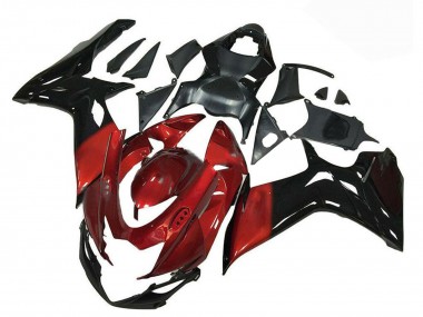 Shop 2011-2024 Suzuki GSXR 600/750 Motorcycle Fairing - Red Glossy Black