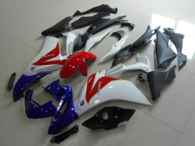 Shop 2011-2015 Honda CBR250RR Motorcycle Fairing - White Red Blue