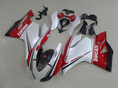 Shop 2011-2014 Ducati 1199 Motorcycle Fairing Kits - White Red Black Green