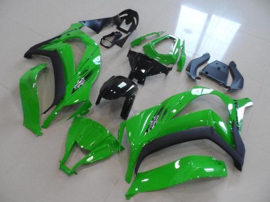 Shop 2011-2015 Kawasaki ZX10R Motorcycle Fairings - Green Black OEM Style