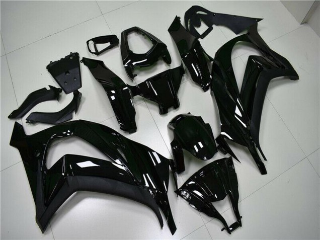 2011-2015 Kawasaki ZX10R Motorcycle Fairings - Glossy Black