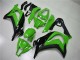 2011-2015 Kawasaki ZX10R Motorcycle Fairing - Green Glossy Black