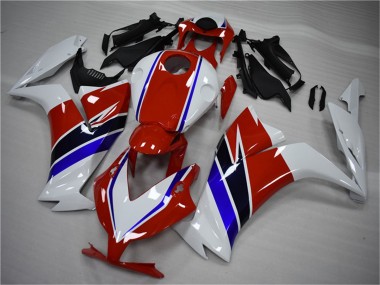 Shop 2012-2016 Honda CBR1000RR Bike Fairings - White Red Blue