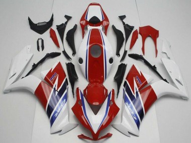 Shop 2012-2016 Honda CBR1000RR Bike Fairings - White Red Blue