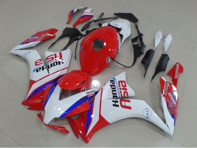 2012-2016 Honda CBR1000RR Motorcycle Fairings - White Red Blue Honda Asia