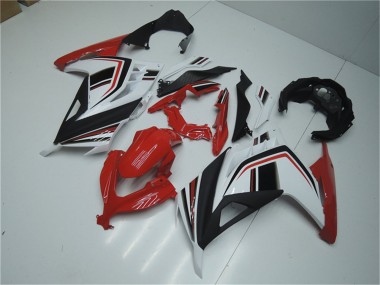 Shop 2013-2024 Kawasaki Ninja 300 EX300R Motorcycle Fairings - White Red Black
