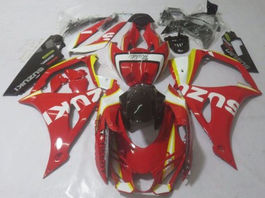 Shop 2017-2024 Suzuki GSXR 1000 Motorcycle Fairings - Red Yellow White