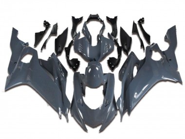 Shop 2017-2023 Yamaha YZF R6 Motorcycle Fairings - Dark Nardo Grey