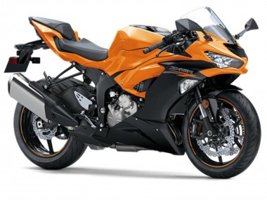Shop 2019-2022 Kawasaki ZX6R Motorcycle Fairings - Orange Black