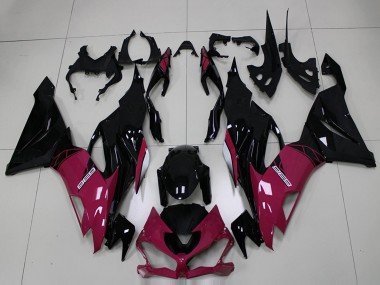 Shop 2019-2022 Kawasaki ZX6R Motorcycle Fairings - Purple Glossy Black