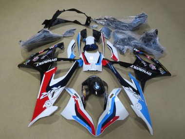 Shop 2019-2022 BMW S1000RR Bike Fairings - White Blue Red Black