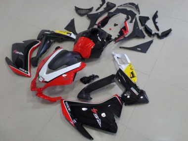 Shop 2012-2018 Aprilia RS4 50 125 Motorcycle Fairing - White Red Yellow Glossy Black