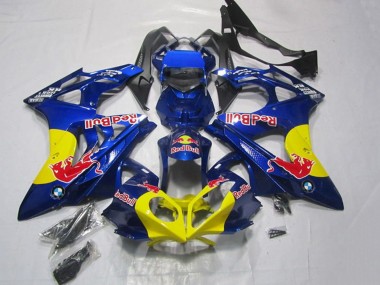Shop 2009-2014 BMW S1000RR Motorcycle Fairings - Blue Yellow Red Bull