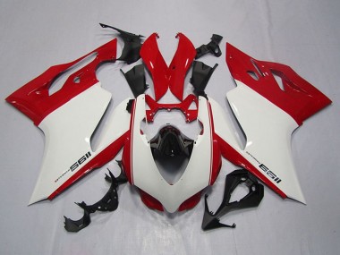 Shop 2011-2014 Ducati 1199 Motorcycle Fairings - White Red Black