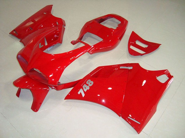 1993-2005 Ducati 748 Motorcycle Fairings - Red