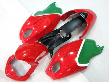 Shop 2008-2012 Ducati Monster 696 Motorcycle Fairings - Red White Green