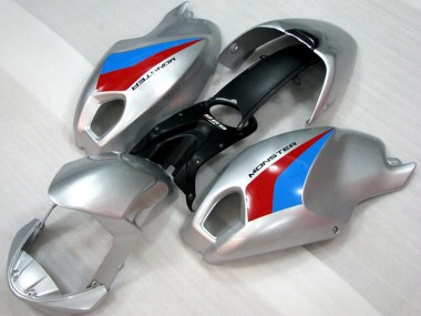 Shop 2008-2012 Ducati Monster 696 Motorcycle Fairings - Silver Blue Red