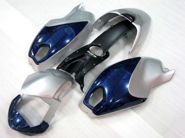 Shop 2008-2012 Ducati Monster 696 Motorcycle Fairings - Dark Blue Silver