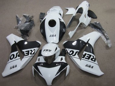 Shop 2008-2011 Honda CBR1000RR Motorcycle Fairing Kits - White Glossy Black Repsol