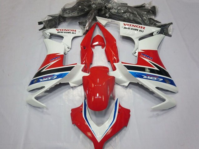 2013-2015 Honda CBR500R Motorcycle Fairings - White Red Blue Glossy Black HRC