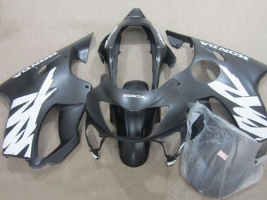 Shop 1999-2000 Honda CBR600 F4 Motorcycle Fairings - Matte Black Red Decals