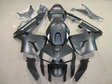Shop 2005-2006 Honda CBR600RR Motorcycle Fairings Kits - Matte Black