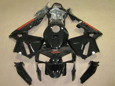 Shop 2005-2006 Honda CBR600RR Motorcycle Fairings - Glossy Black Red