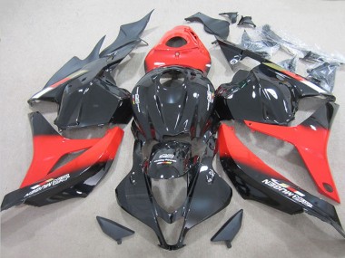 Shop 2009-2012 Honda CBR600RR Bike Fairings - Red Glossy Black
