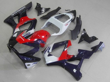 Shop 2000-2001 Honda CBR900RR 929 Motorcycle Fairings - White Red Dark Blue