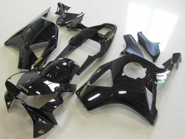 Shop 2002-2003 Honda CBR900RR 954 Motorcycle Fairings - Glossy Black Gold Decal
