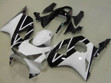 Shop 2002-2003 Honda CBR900RR 954 Motorcycle Fairing - White Glossy Black