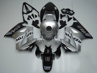 Shop 2002-2013 Honda VFR 800 Motorcycle Fairings - Silver White Glossy Black Repsol