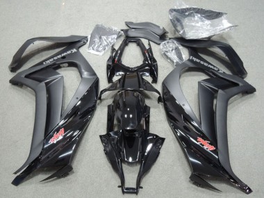 Shop 2011-2015 Kawasaki ZX10R Motorcycle Fairings - Glossy Black Matte Black Red Ninja