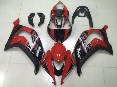 Shop 2016-2020 Kawasaki ZX10R Motorcycle Fairings - Maroon Red Glossy Black White