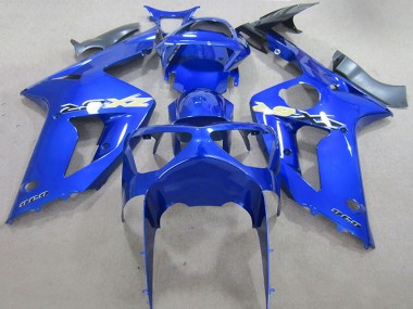 Shop 2003-2004 Kawasaki ZX6R Motorcycle Fairing - Blue