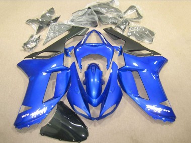 Shop 2007-2008 Kawasaki ZX6R Motorcycle Fairings - Blue Ninja 636
