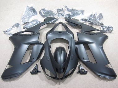 Shop 2007-2008 Kawasaki ZX6R Bike Fairings - Black