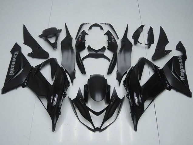 2013-2018 Kawasaki ZX6R Bike Fairings - Matte Black