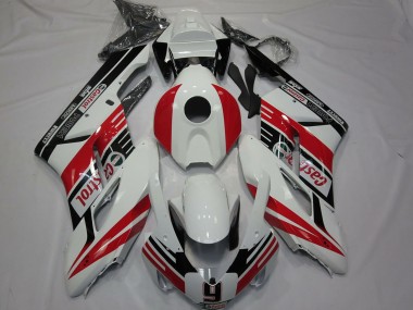 Shop 2004-2005 Honda CBR1000RR Motorcycle Fairings - White Red Glossy Black Castrol 9
