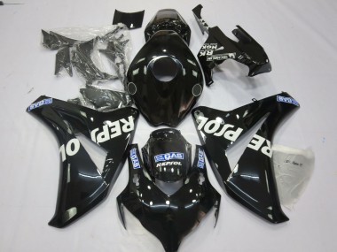 Shop 2008-2011 Honda CBR1000RR Motorcycle Fairings - Glossy Black Blue White Repsol