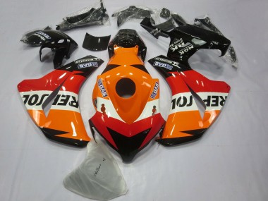 Shop 2008-2011 Honda CBR1000RR Bike Fairings - Orange White Red Glossy Black Repsol