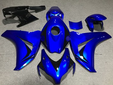 Shop 2008-2011 Honda CBR1000RR Motorcycle Fairings - Deep Blue Black