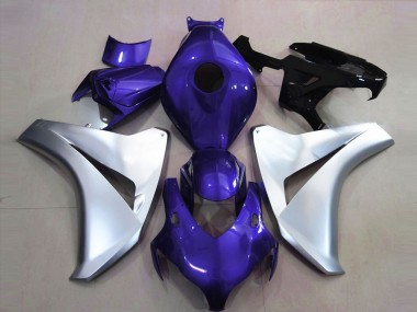 Shop 2008-2011 Honda CBR1000RR Motorcycle Fairings - Silver Blue