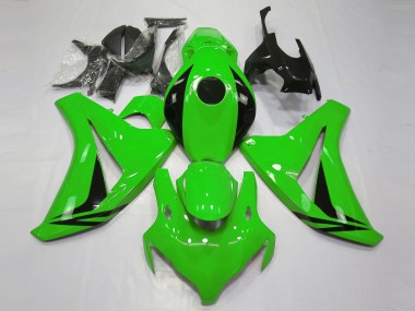 Shop 2008-2011 Honda CBR1000RR Motorcycle Fairings - Green Glossy Black OEM Style