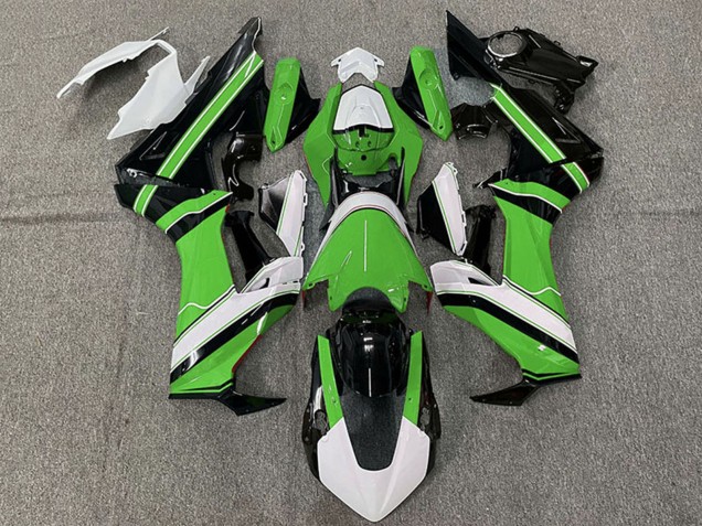 2017-2023 Honda CBR1000RR Motorcycle Fairing - White Green Glossy Black