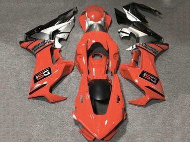 Shop 2017-2023 Honda CBR1000RR Motorcycle Fairings - Orange White Silver Glossy Black DSI
