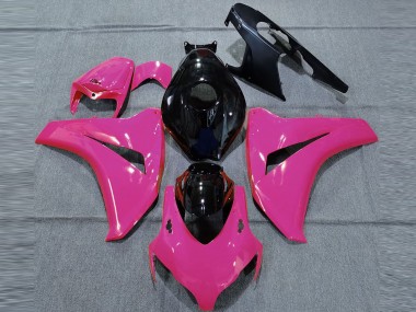 Shop 2008-2011 Honda CBR1000RR Motorcycle Fairings - Pink Glossy Black