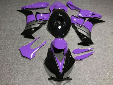 Shop 2012-2016 Honda CBR1000RR Motorcycle Fairings - Purple Grey Glossy Black